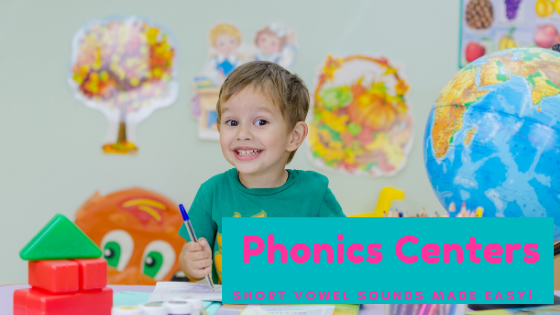 phonics centers for kindergarten