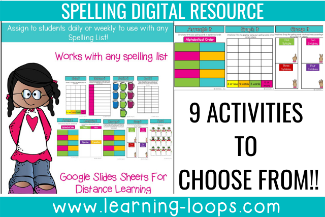spelling digital resource